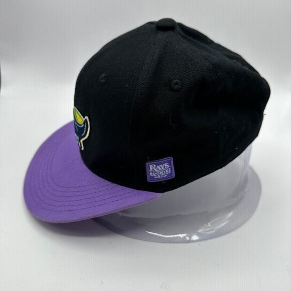 Tampa Bay Devil Rays SnapBack Throwback Baseball Hat - Youth - Picture 3 of 8
